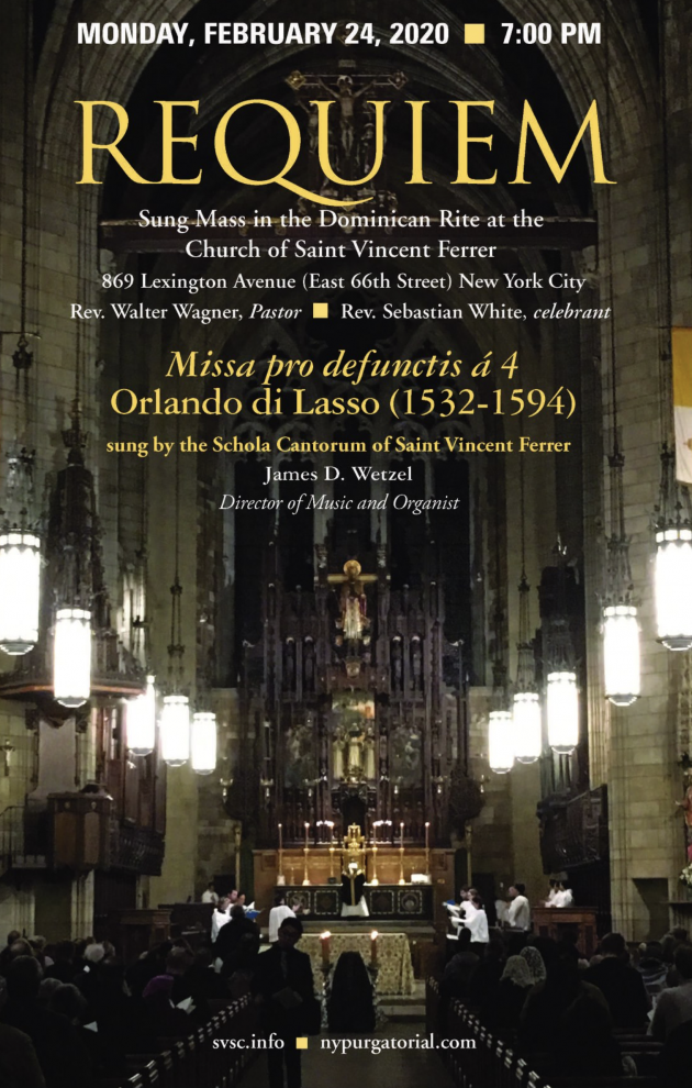 The Society Of St Hugh Of Cluny Post Topic Requiem Mass Tomorrow 